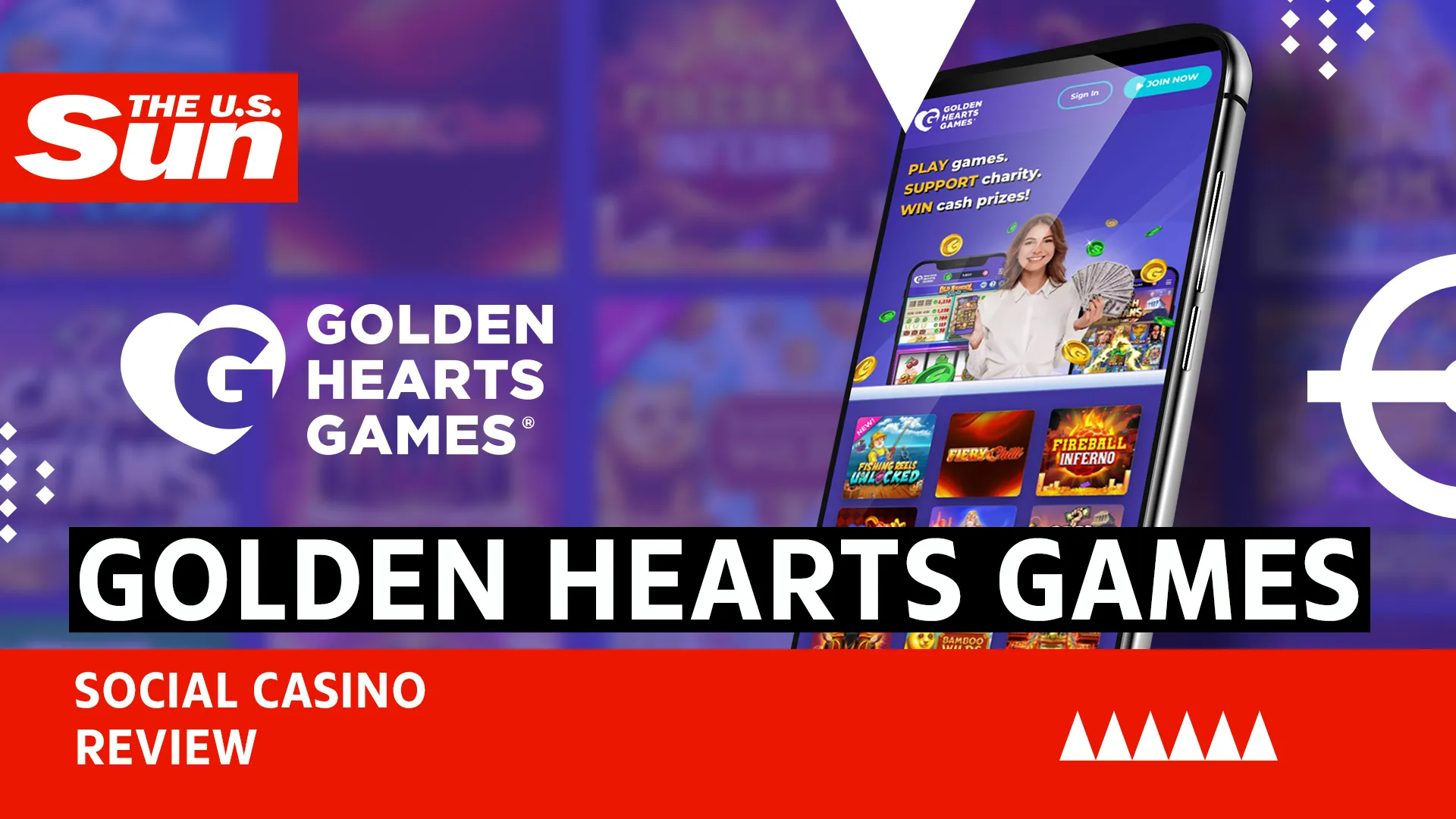 Golden Hearts Games - 500 FREE SC coins at sign-up with code TSGOLD