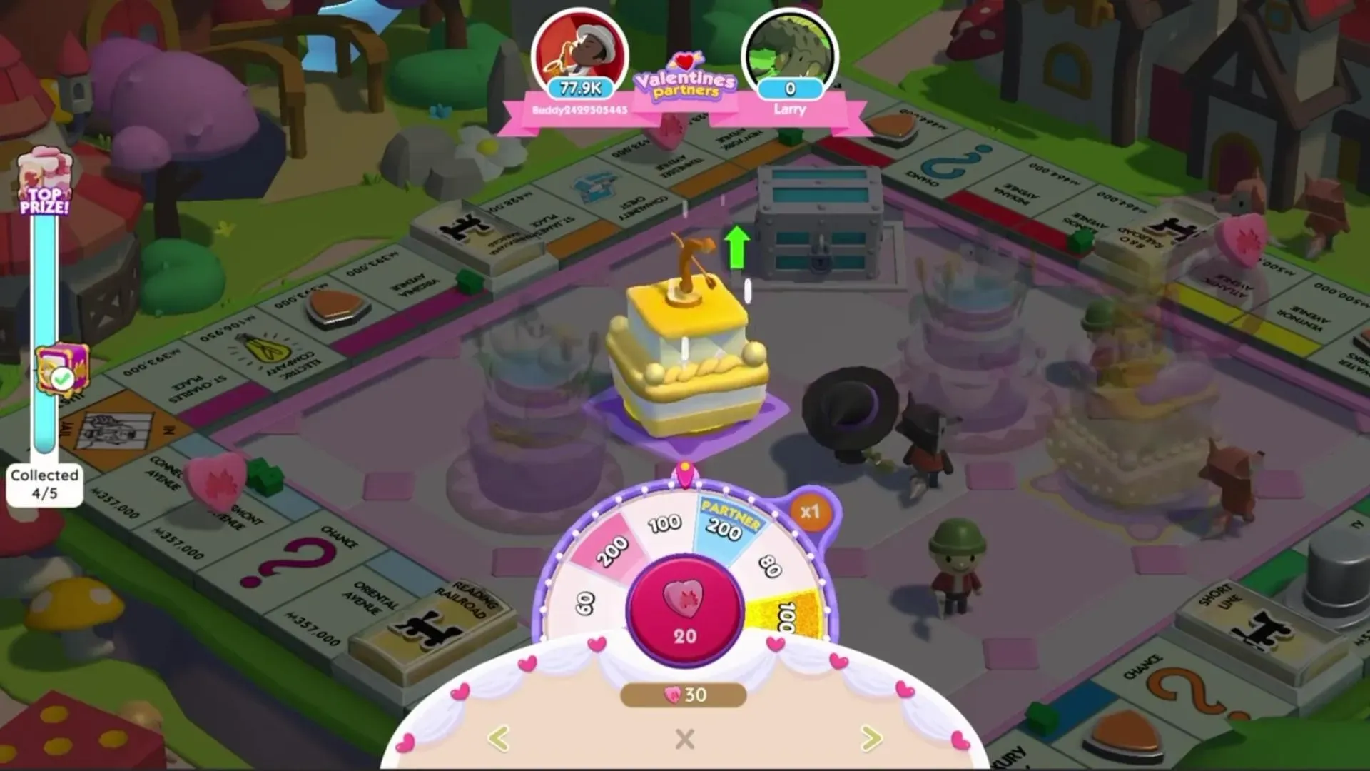 How to Get Free Heart Tokens in Monopoly GO Valentines Partners