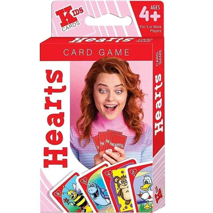 Kids Cards Card Game - Hearts - Thomas Online