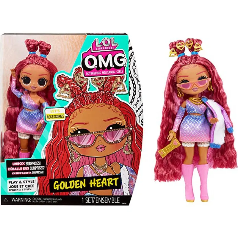 Lol Surprise Omg Core Series 7 - Golden Heart in White   Toyco