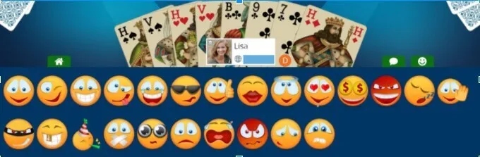 emojis during game
