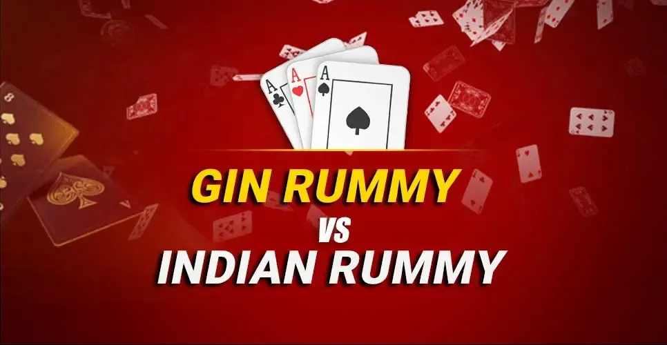 Gin rummy vs Indian Rummy