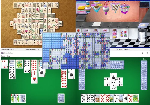 Free Download: Classic Windows Games - Hearts/Minesweeper/FreeCell etc - Simple Help