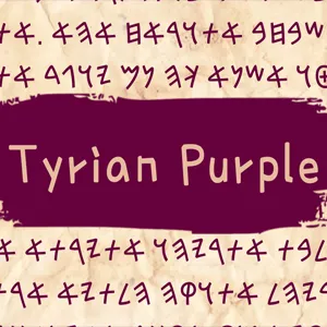 Tyrian Purple.