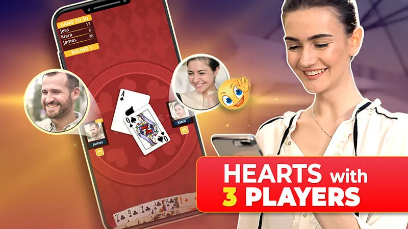 How to play Hearts with 3 players - Euchre.com